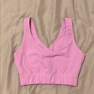 Pink NVGTN Sports Bra